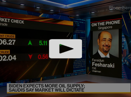 FGE's Fesharaki on Energy Markets Outlook